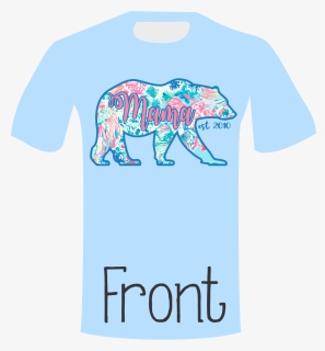 Mama Bear Light Blue - African Elephant, HD Png Download, Free Download