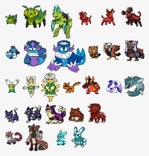 Pokémon Firered And Leafgreen , Png Download - Pokemon Sun And Moon Pokedex, Transparent Png, Free Download