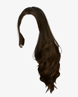 #peluca #cabellera #castaño - Transparent Girl Hair Png, Png Download, Free Download