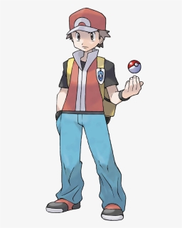 Red Pokemon Fire Red , Png Download - Pokemon Trainer Red Png, Transparent Png, Free Download