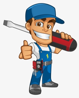 Daily Maintenance Sb Building Solutions Llc Provides - Electrician Man Logo Png, Transparent Png, Free Download