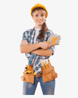 Female Construction Worker , Png Download - Advertisement For Training Courses, Transparent Png, Free Download