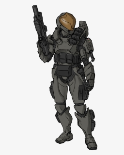 Drawn Armor Spectre Armor - Odst Flood, HD Png Download, Free Download