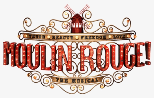 Stage Transparent Moulin Rouge - Moulin Rouge Broadway Logo, HD Png Download, Free Download