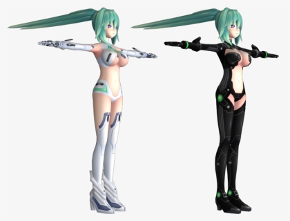 Download Zip Archive - Green Heart Neptunia Animated, HD Png Download, Free Download