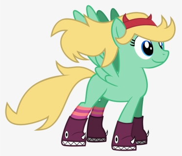 Tizerfiction, Clothes, Pegasus, Ponified, Pony, Safe, - Star Butterfly My Little Pony, HD Png Download, Free Download