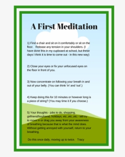 Mindfulness Meditation - Meditation, HD Png Download, Free Download