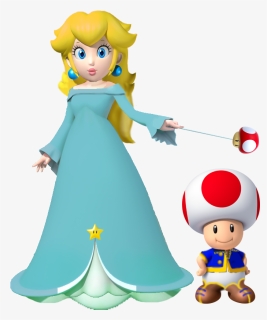 Render - Princess Peach And Toad Png, Transparent Png, Free Download