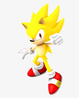 Sonic Toy Wallpaper Computer Forces The Super - Super Sonic The Hedgehog, HD Png Download, Free Download