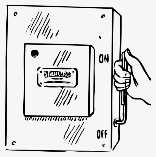 Circuit Breaker Electrical Network Electrical Switches - Main Switch Clipart, HD Png Download, Free Download