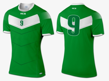 Green And White Jersey Design, HD Png Download, Free Download