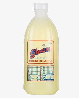 Gleam Muriatic Acid 500ml - Plastic Bottle, HD Png Download, Free Download