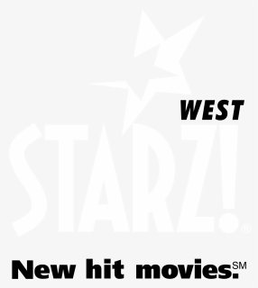 Starz West Logo Black And White - Logo Starz West Hd, HD Png Download, Free Download