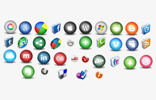 All Social Icon - Icons, HD Png Download, Free Download