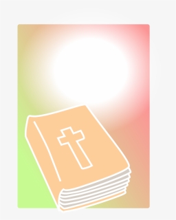Bible Closed In Colorful Background Vector Clip Art, HD Png Download, Free Download