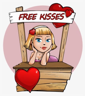#kiss #booth #kissingbooth - Vector Graphics, HD Png Download, Free Download
