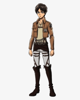 Who Would Win In A Fight Between Eren Yaeger And " 								 - Eren Attack On Titan Full Body, HD Png Download, Free Download