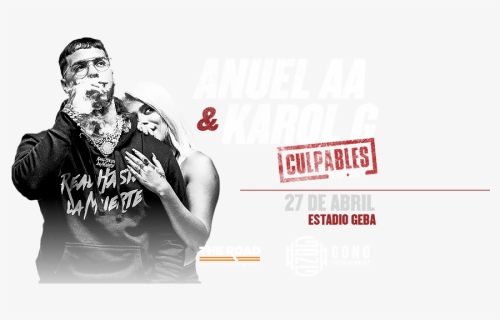 Anuelaa Y Karolg Web Copy - Anuel Aa Y Karol G Png, Transparent Png, Free Download