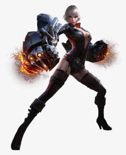 Furious Fighter With Fists Of Steel - Tera Brawler Png, Transparent Png, Free Download
