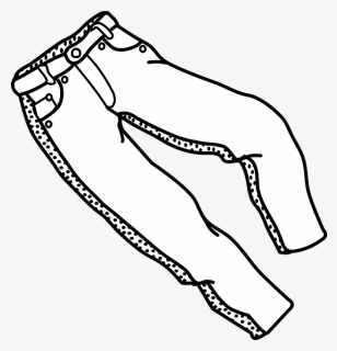 Group Free Vector Graphic - Trousers Black And White, HD Png Download, Free Download