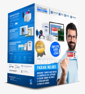 Id Manager Employee Id Card System - Card Printer, HD Png Download, Free Download