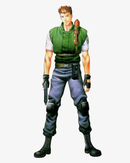 Resident Evil 2 Prototype Wiki - Resident Evil 1996 Chris, HD Png Download, Free Download
