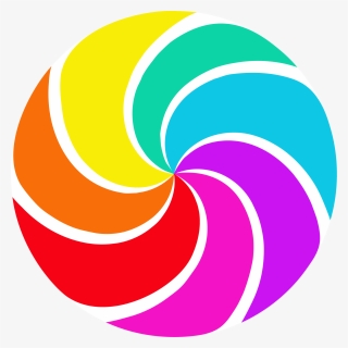 Colorful Pinwheel Pop Illustration, HD Png Download, Free Download