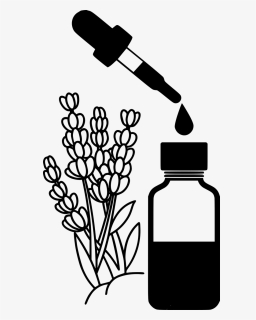 Essential Oil Bottle Clipart, HD Png Download, Free Download