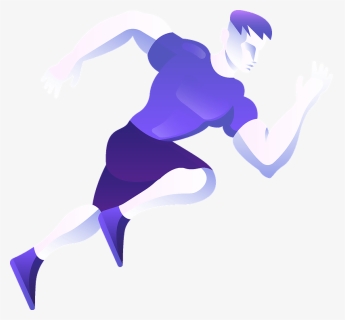 Runner Clipart - Cartoon, HD Png Download, Free Download