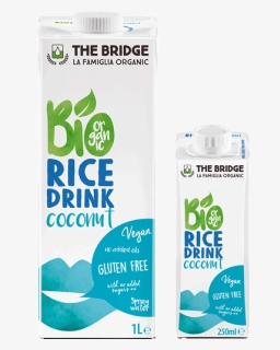 Bridge Bio Rice Coconut Drink, HD Png Download, Free Download