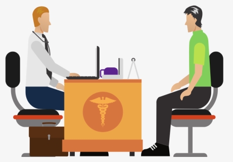 Doctor And Physician Discussion - Sitting, HD Png Download, Free Download