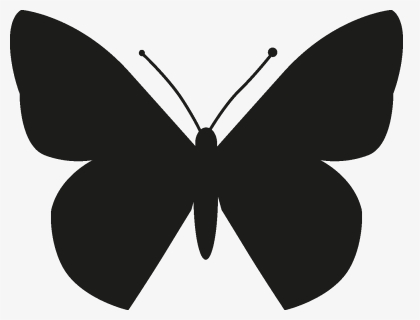 Insects Set [silhouette] Png - Pipevine Swallowtail, Transparent Png, Free Download