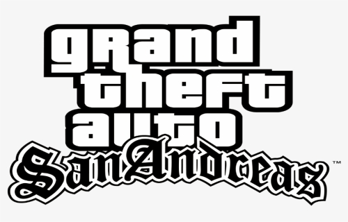 Grand Theft Auto San Andreas - Grand Theft Auto San Andreas Logo Png, Transparent Png, Free Download