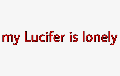 #quote #lucifer #red #billieeilish #freetoedit, HD Png Download, Free Download