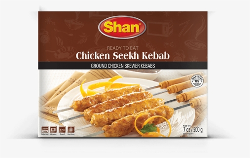 Shan Chicken Seekh Kebab , Png Download - Chicken Seekh Kabab Shan, Transparent Png, Free Download
