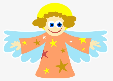 Christmas Angel Clipart - Christmas Circle Angel, HD Png Download, Free Download
