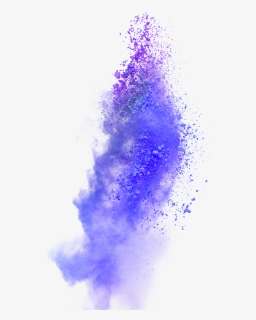Purple Powder Explosion Png , Png Download - Holi Color Splash Png, Transparent Png, Free Download