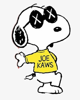 #kaws#uniqlo#freetoedit - Snoopy Joe Cool, HD Png Download, Free Download