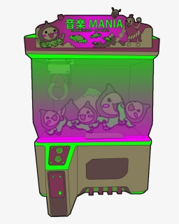 Fan Art Pachimari Claw Grab Machine - Cartoon, HD Png Download, Free Download