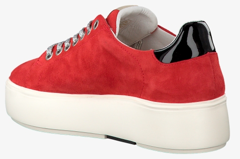 Red Nubikk Sneakers Elise Lace Perfo - Skate Shoe, HD Png Download, Free Download