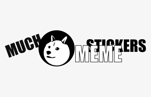 Much Meme Stickers, HD Png Download, Free Download