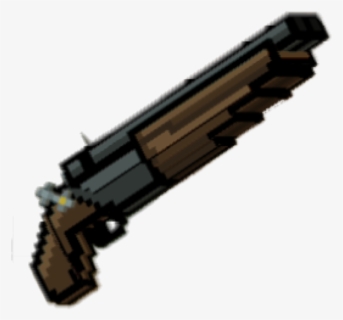 Cannon Barrel Png - Pixel Gun Double Barrel Shotgun, Transparent Png, Free Download