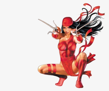 Marvel Knights Elektra 1 , Png Download - Elektra Brian Michael Bendis, Transparent Png, Free Download