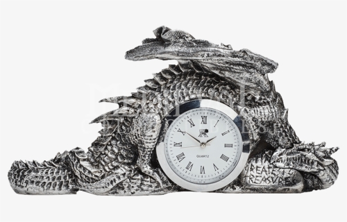Transparent Dragon Lore Png - Alchemy Of England Dragonlore Desk Clock, Png Download, Free Download