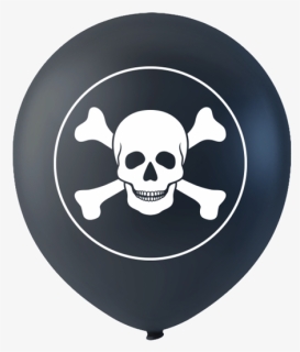 6 Balloons Skull , 10" - Emblem, HD Png Download, Free Download