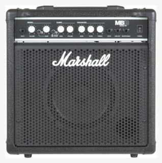 Marshall mb15 Bass Combo Amp - Ampli Guitar Marshall Mg15cfr Carbon Fibre Series 15w, HD Png Download, Free Download