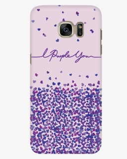 I Purple You Handwritten Phone Case"  Data Zoom="//cdn - Handwriting, HD Png Download, Free Download