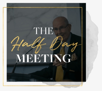 Half Day Meeting Icon V2 Min - Workout Away From A Good, HD Png Download, Free Download