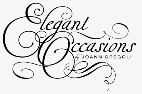 Elegant Png , Png Download - Elegant Occasions By Joann Gregoli, Transparent Png, Free Download