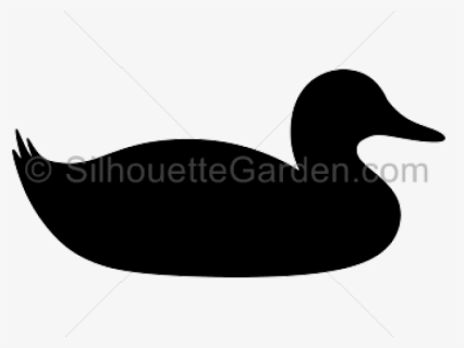 Duck Silhouette - Mallard Duck Silhouette Clip Art, HD Png Download, Free Download